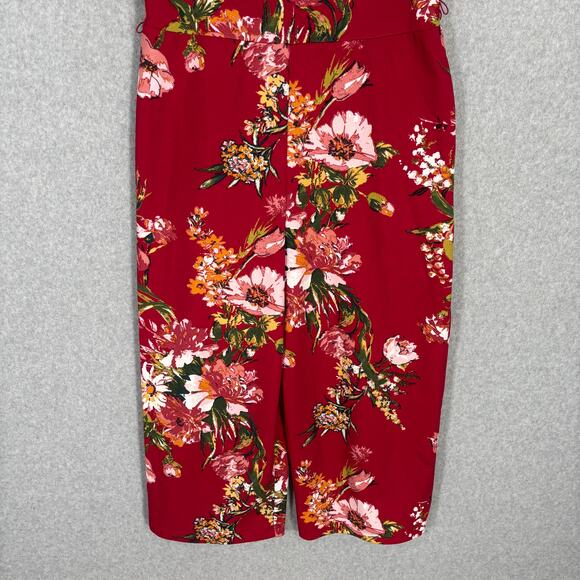 Jumpsuit Medium Wide Leg Crop Boho Cottage Festival Vaca Feminine Mediterranean* - Picture 3 of 12